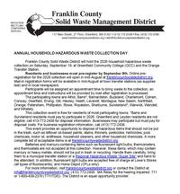 Annual Household Hazardous Waste Collection Day