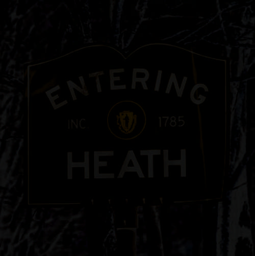 Road Sign: Entering Heath